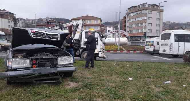 Ereğli’de trafik kazası: 1 yaralı