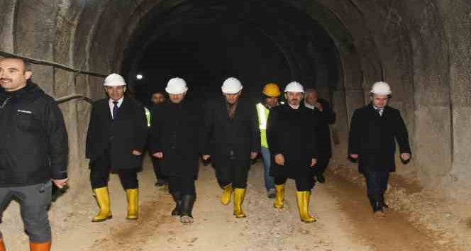 Çat Barajı Sulama Tüneli’nde sona gelindi