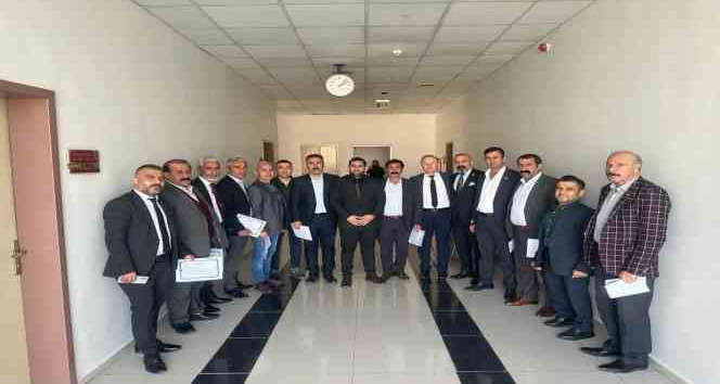 Silopi Devlet Hastanesi’nden muhtarlara ’Teşekkür Belgesi’