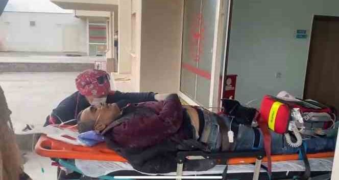 Yüksekten düşen işçi ağır yaralandı