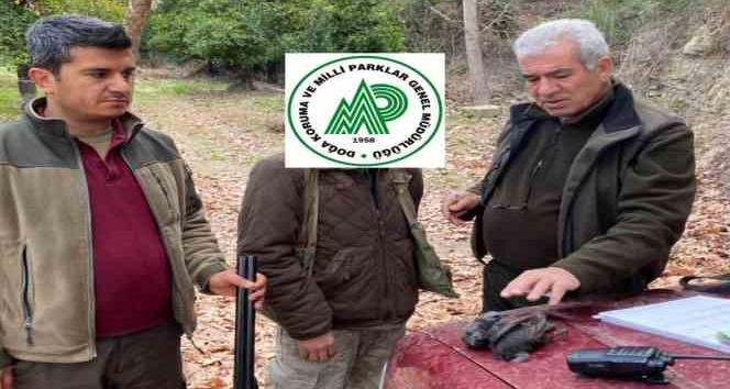 Yasa dışı avcılık yapan 4 şahsa cezai işlem uygulandı