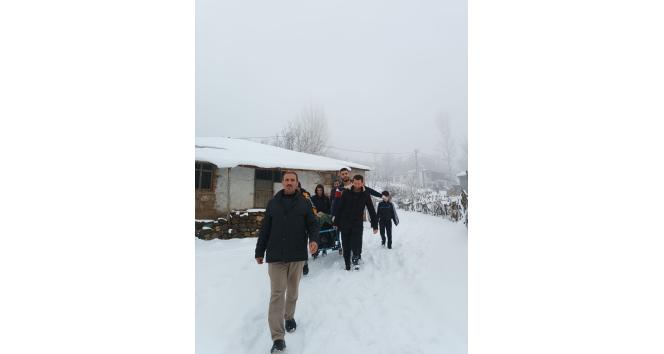 Bingöl’de 90 yaşındaki hasta için ekipler seferber oldu