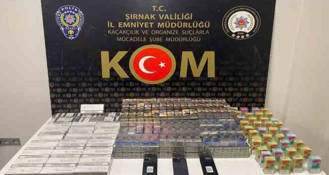 Şırnak’ta kaçakçılık, asayiş ve terör şüphelisi 49 kişiye işlem yapıldı