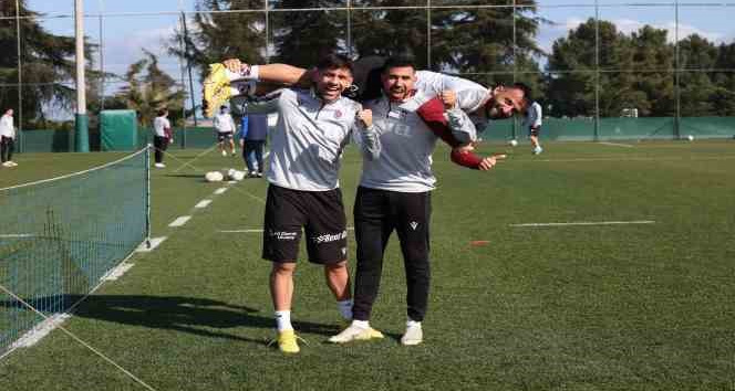 Trabzonspor’da Siopis neşe kaynağı oldu