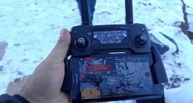 Drone kazaları kamerada