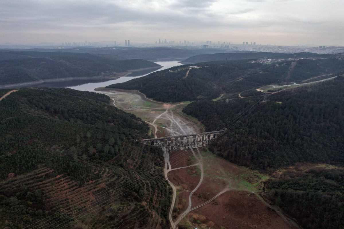 İstanbul'da barajlar son 10 yılın en düşük seviyesinde