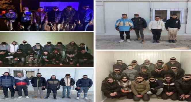 Kırklareli’nde 123 kaçak göçmen yakalandı