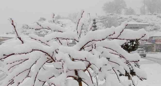 Kırşehir’de kar yağışı nedeniyle 19 köyle ulaşım kesildi