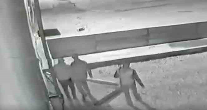 Hırsızları güvenlik kamerasına takıldı, yakalanıp tutuklandı