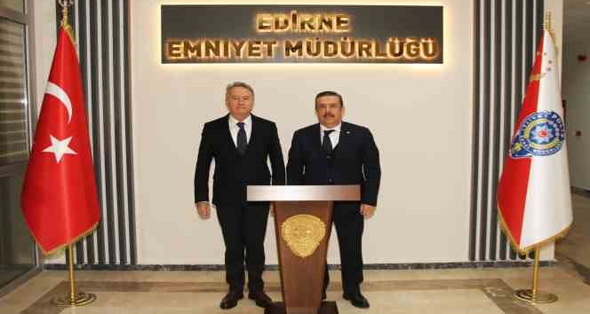 Emniyet Genel Müdür Yardımcısı Holoğlu Edirne’de