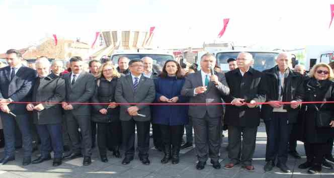 Çan Belediyesine yeni 12 hizmet aracı