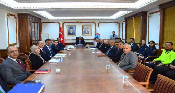 Güvenli eğitim değerlendirme toplantısı yapıldı