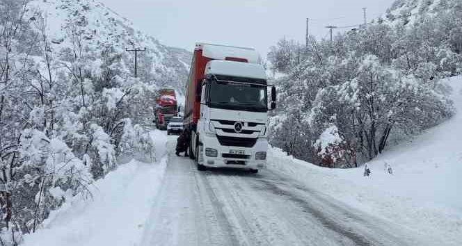 Tunceli’nin Pülümür ilçesi ile Erzincan sınırı arası tır geçişlerine kapatıldı