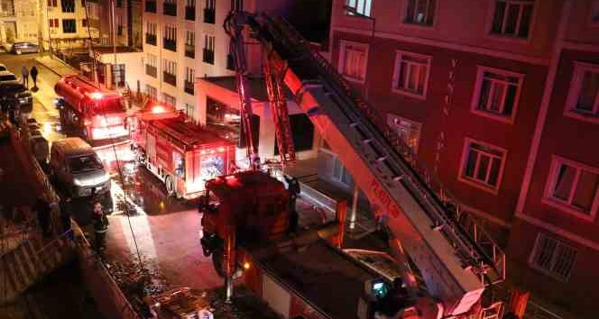 Edirne’de çatıda çıkan yangın korkuttu