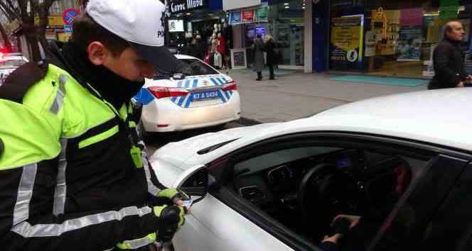 Polisi gören itiraz etse de cezadan kurtulamadı