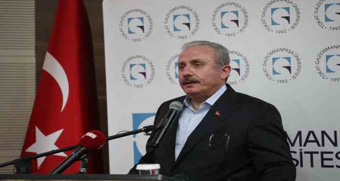 TBMM Başkanı Şentop: “Anayasa tartışması başlatmaya çalışıyorlar”