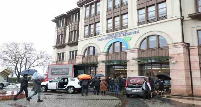 Ordu’da yardımlar çığ gibi büyüyor