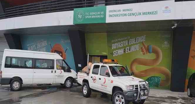 Erzincan 13 Şubat Gençlik Merkezi’nden yardım kampanyası