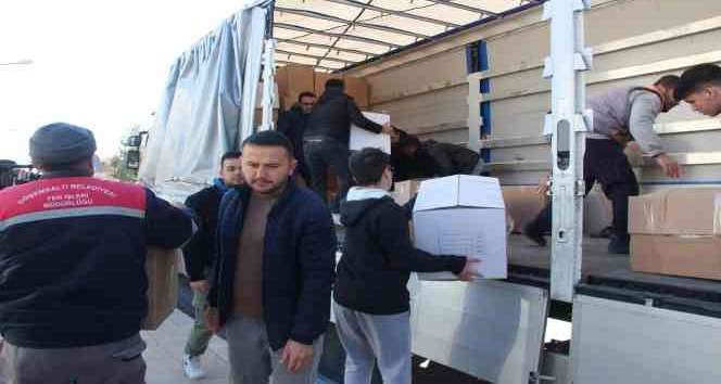 Döşemealtı depremzedeler için tek yürek oldu