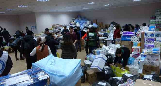 Çanakkale deprem bölgesi için seferber oldu