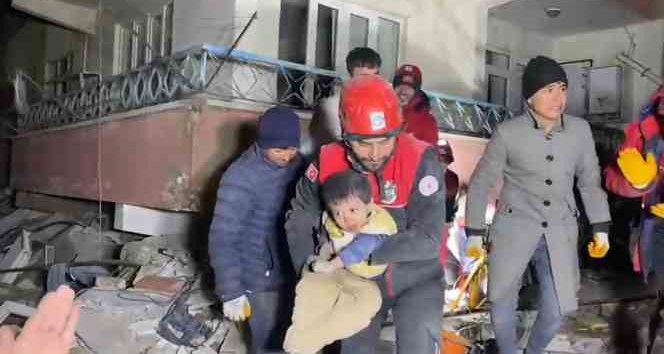 Mikail bebek böyle kurtarıldı