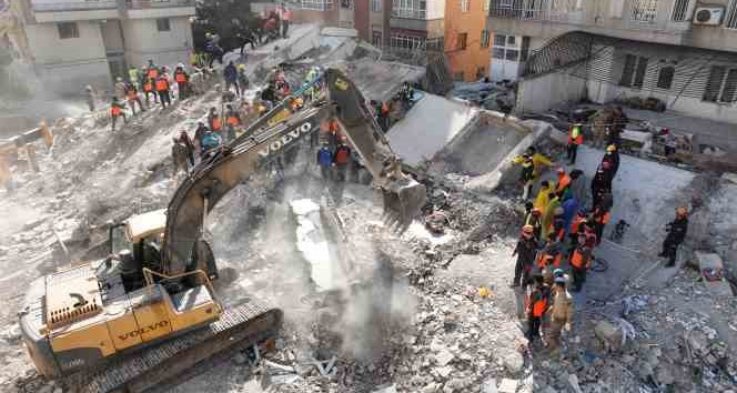Şanlıurfa’da depremde 114 vatandaşın öldüğü binalar havadan görüntülendi