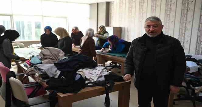 Çorum’da usta öğretici ve kursiyerler depremzedeler için seferber oldu