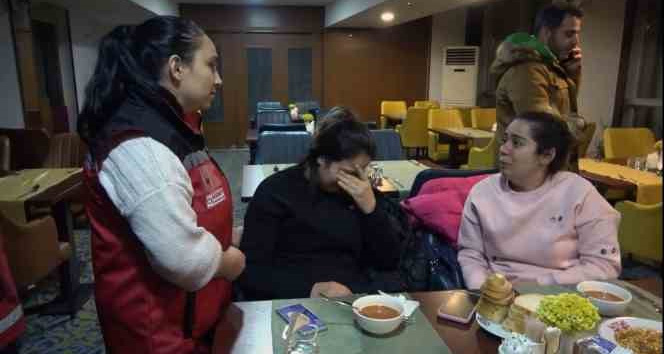 Giresun’a getirilen depremzedeler o anları anlattı