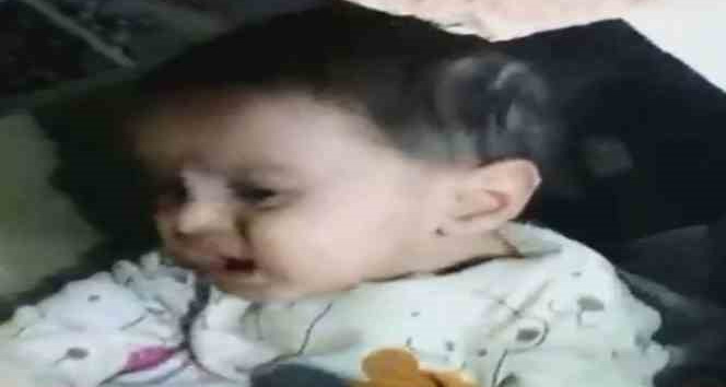 Madenciler, enkaz altından bebeği böyle kurtardı