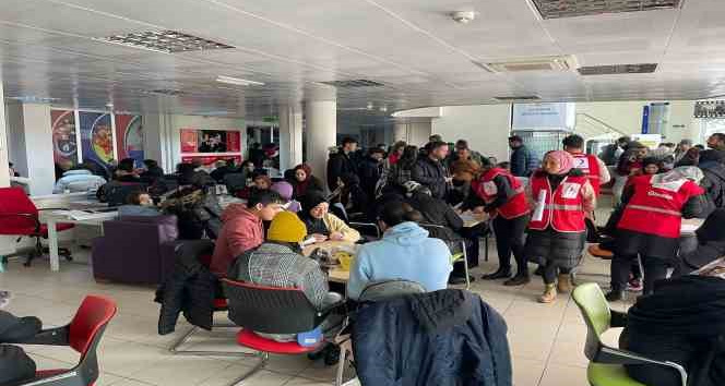 Karaman’da başlatılan kan bağışına yoğun ilgi