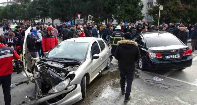 Ordu’da trafik kazası: 2 yaralı