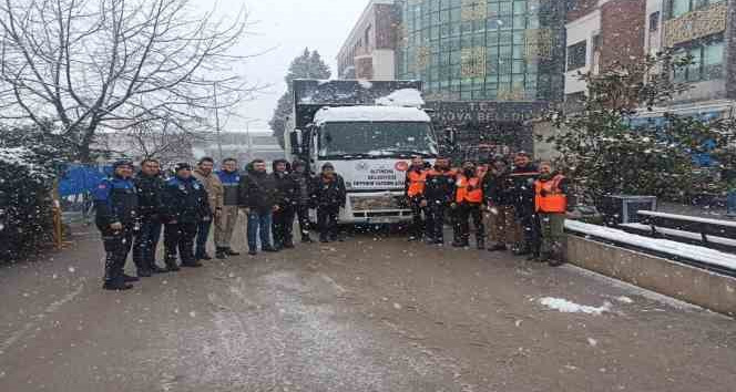 Altınova’dan 7. tır yola çıktı