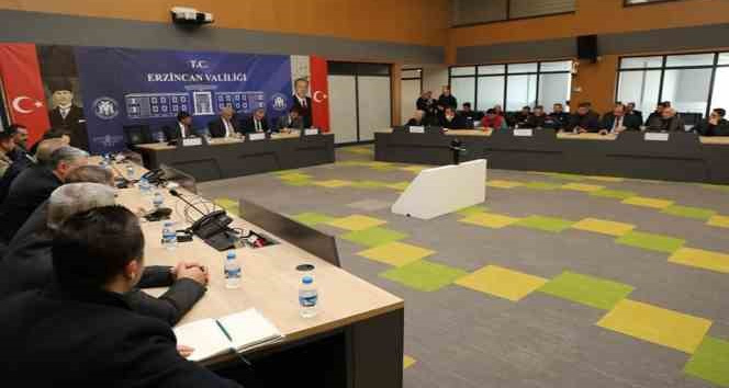 Yardım toplama faaliyetlerine yönelik toplantı düzenlendi