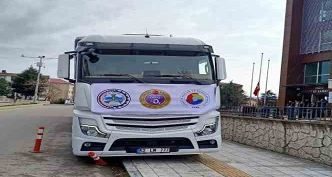 Ordu, deprem bölgeleri için seferber oldu