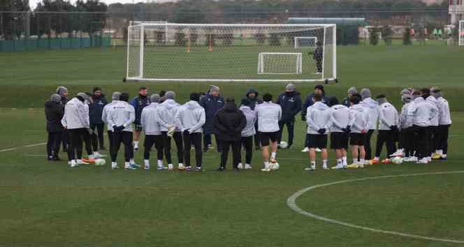 Trabzonspor, Basel maçı hazırlıklarını sürdürdü