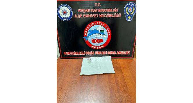Kovalamaca sonrası yakalanan şahsın üzerinden uyuşturucu çıktı
