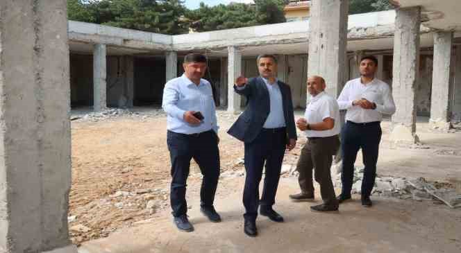 Hüdayi Sayıbaş Yer Altı Çarşısı için ocak ayı işaret edildi