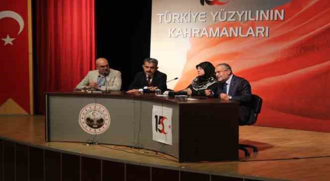 Kırklareli&rsquo;nde "T&uuml;rkiye Y&uuml;zyılı&rsquo;nın Kahramanları" konferansı
