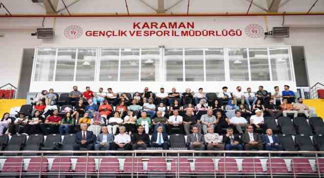 Karaman’da GSB spor okulları açılış töreni