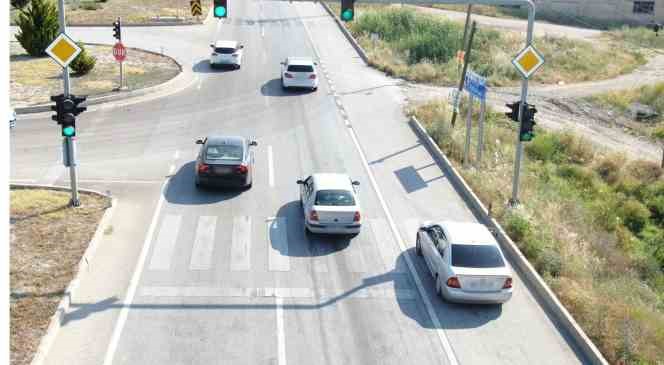 Burdur’da havadan trafik denetiminde 30 araca cezai işlem uygulandı