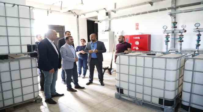 Taşkın, Kars İ&ccedil;me Suyu Arıtma Tesislerinde incelemede bulundu
