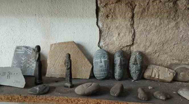 Annesinin memleketi Mardin’e gelen Suriyeli heykeltıraş 40 yıldır taşlara hayat veriyor