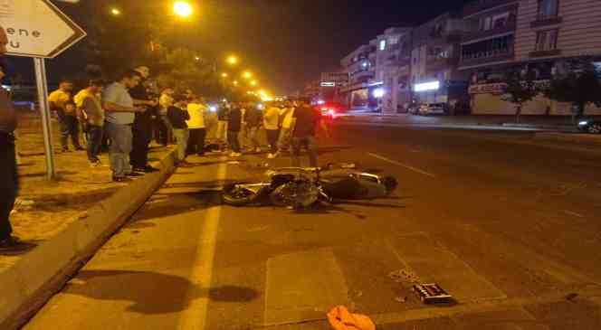 Batman&rsquo;da otomobil ile motosiklet &ccedil;arpıştı: 1 yaralı
