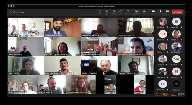 &Uuml;niversitede Erasmus tanıtım ve bilgilendirme toplantısı yapıldı
