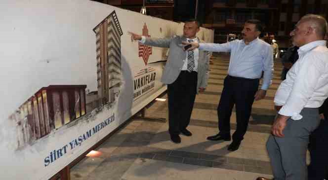 Siirt Valisi Hacıbektaşoğlu esnafın problemlerini dinledi
