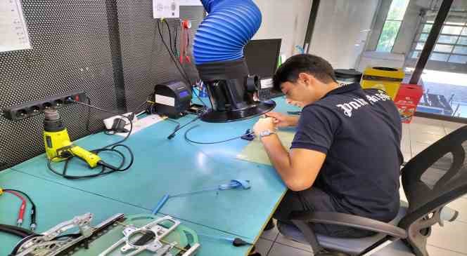 Karaman’da Mesleki ve Teknik Anadolu Liselerinde okuyan öğrenciler yaz stajlarına başladı