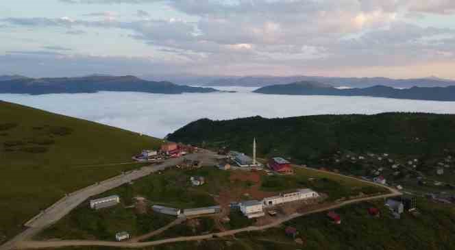 Sis Dağı’ndan sis denizi manzaraları