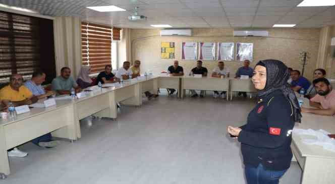 Şanlıurfa’da belediye personellerine ilk yardım eğitimi