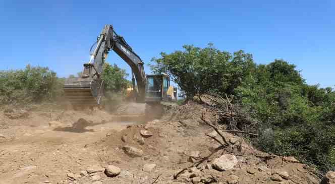 Şehzadeler&rsquo;e kazandırılacak yeni piknik alanında hummalı &ccedil;alışma
