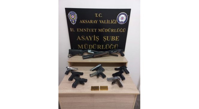 Aksaray’da 3 bin 422 şahıs sorgulandı, 17 şahıs tutuklandı